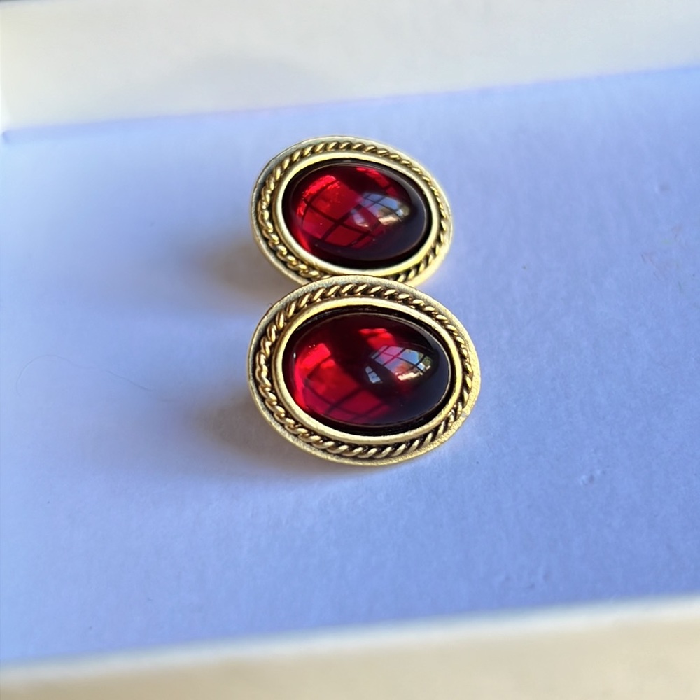 YSL Cabochon Earrings